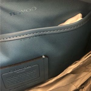 Sutton Stone blue Coach bag